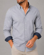 Camisa Oxford Manga Longa - Siena