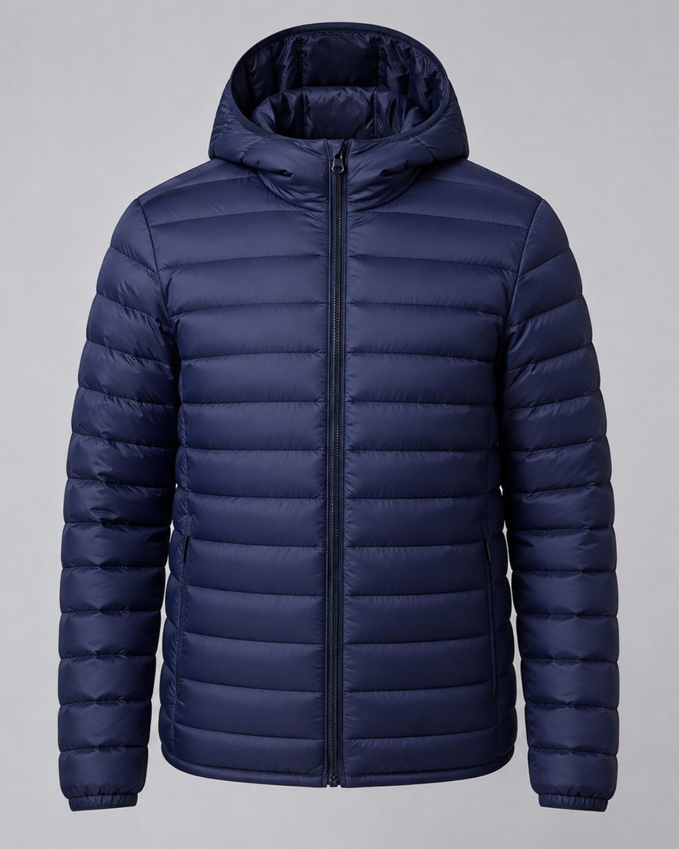 Jaqueta Puffer Leve com Capuz - Trento