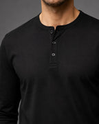 Camiseta Henley Manga Longa Performance - Garda