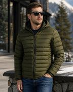 Jaqueta Puffer Leve com Capuz - Trento