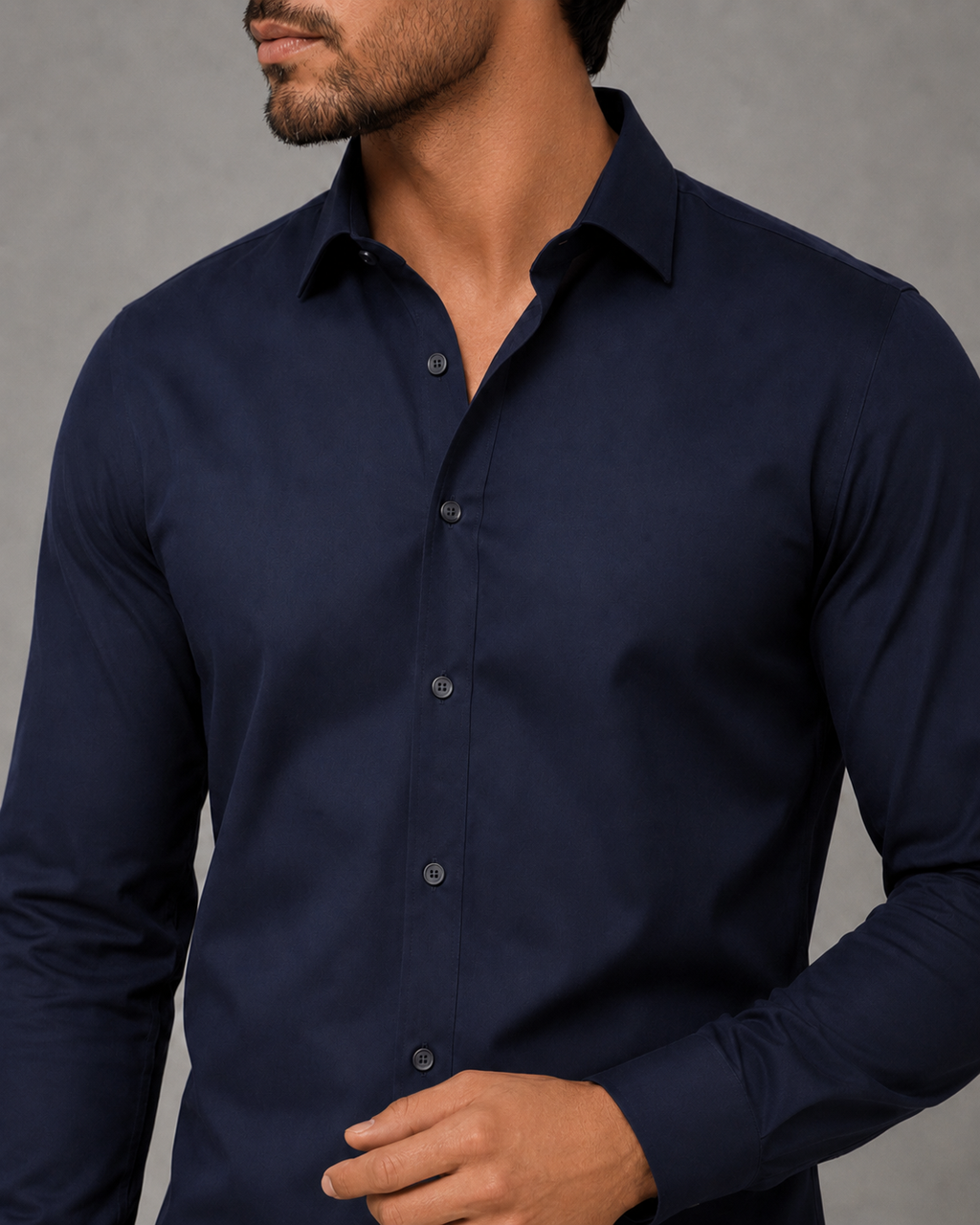 Kit 2x Camisa Social Slim Manga Longa - Vicenza
