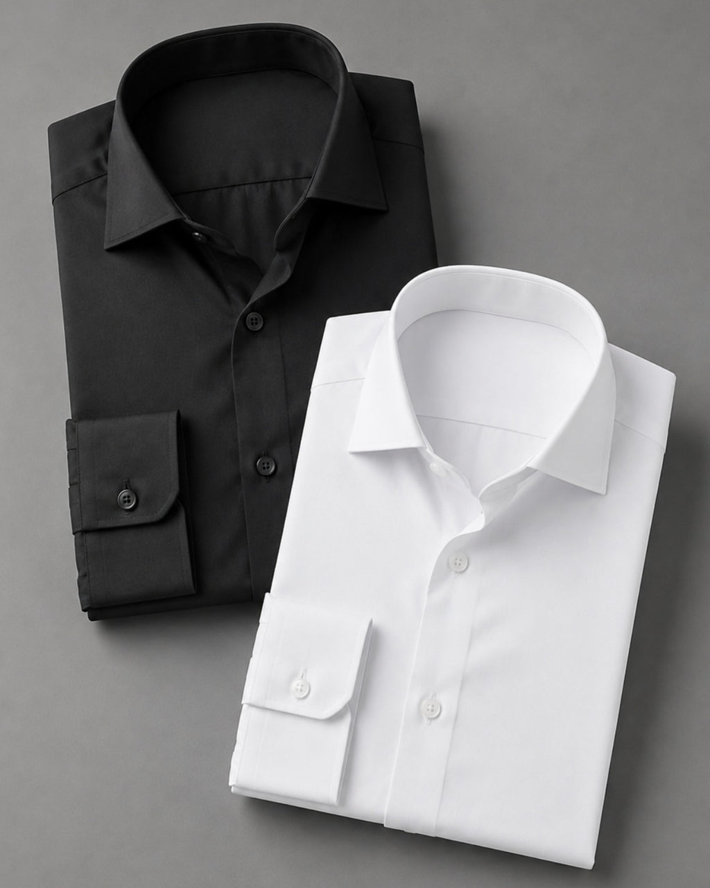 Kit 2x Camisa Social Slim Manga Longa - Vicenza