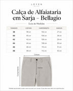 Calça de Alfaiataria em Sarja - Bellagio
