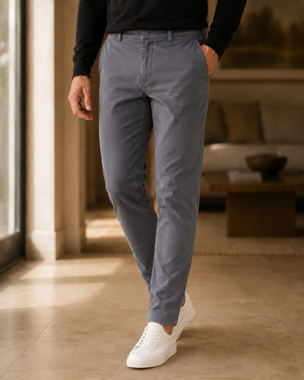 Calça de Alfaiataria em Sarja - Bellagio