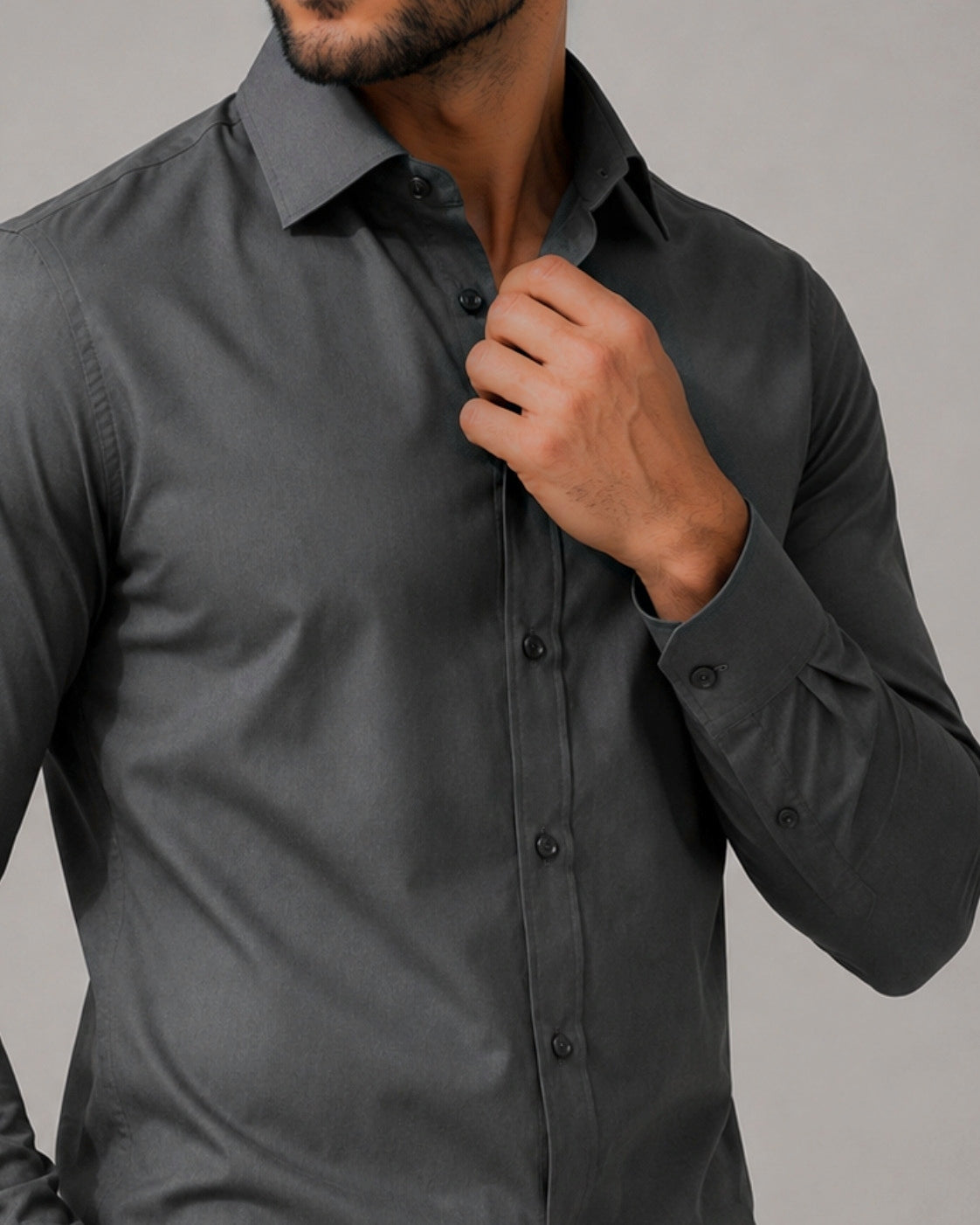 Kit 2x Camisa Social Slim Manga Longa - Vicenza