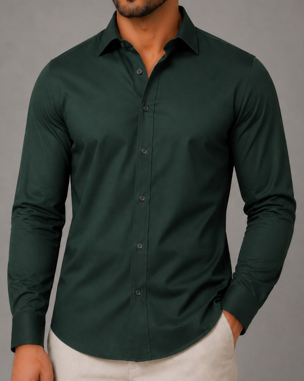 Kit 2x Camisa Social Slim Manga Longa - Vicenza